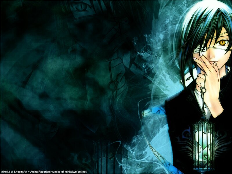 Anime Character Holding Lantern