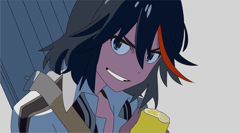 Anime Character Holding Lemon