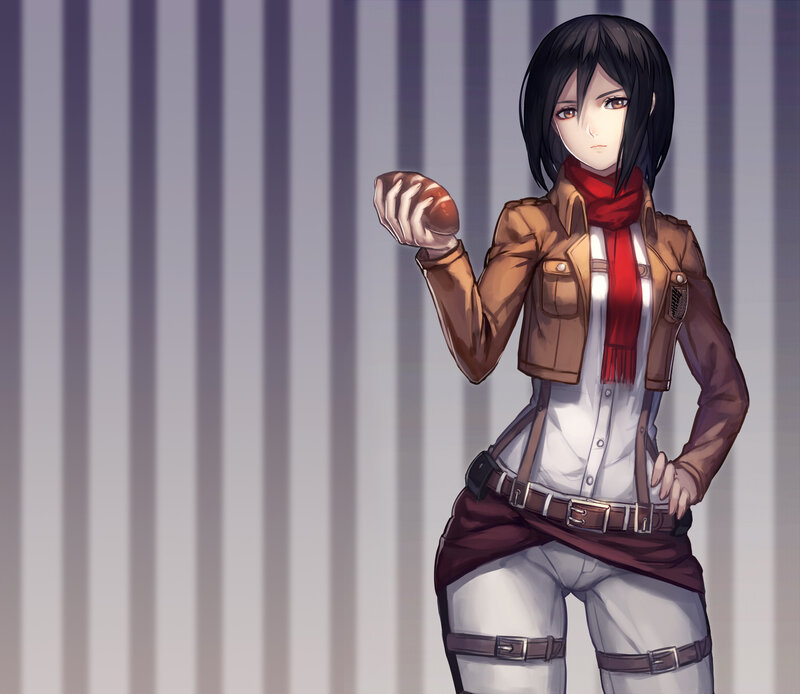 Anime Character Holding Object