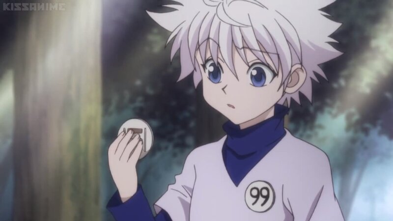 Anime Character Holding Object — White