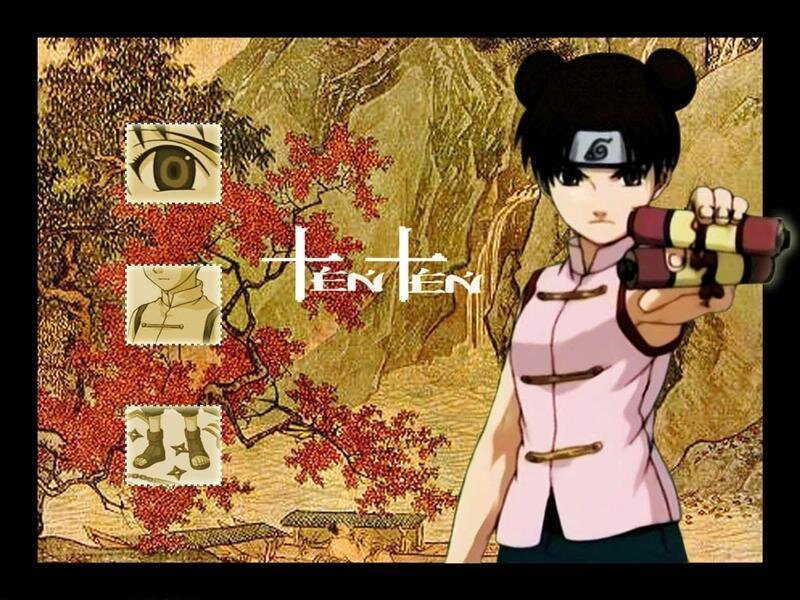 Anime Character Holding Scroll