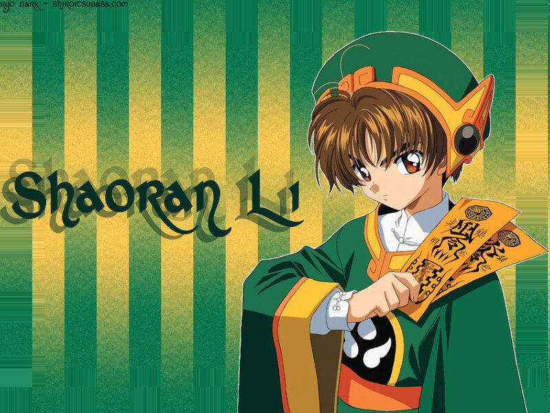 Anime Character Holding Scrolls