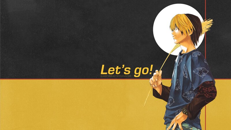 Anime Character Holding Straw