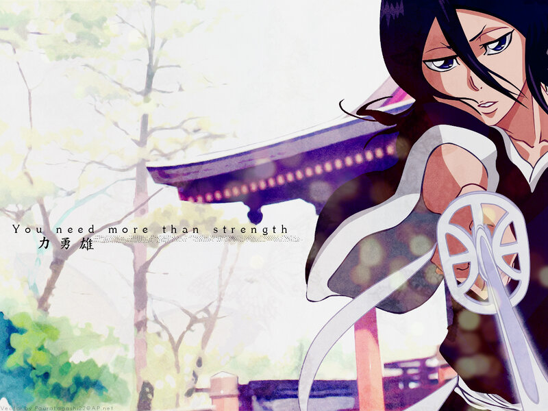 Anime Character Holding Sword — Black, Dramatic, Afternoon