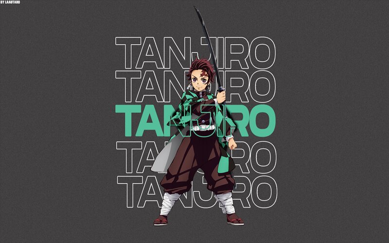 Anime Character Holding Sword — Gray, Determined