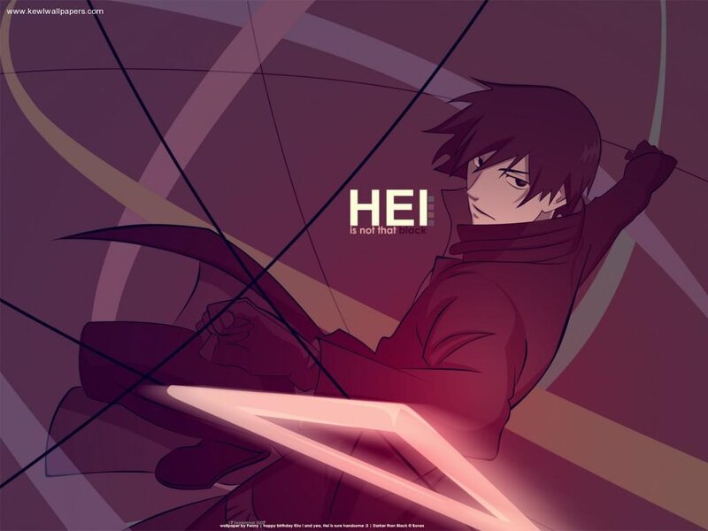 Anime Character Holding Sword — Purple, Dramatic
