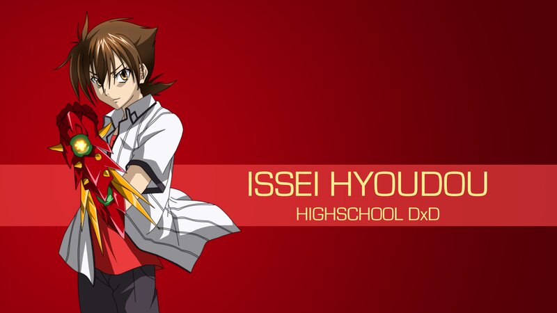 Anime Character Holding Weapon — Red