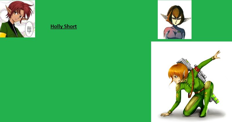 Anime Character Holly Short