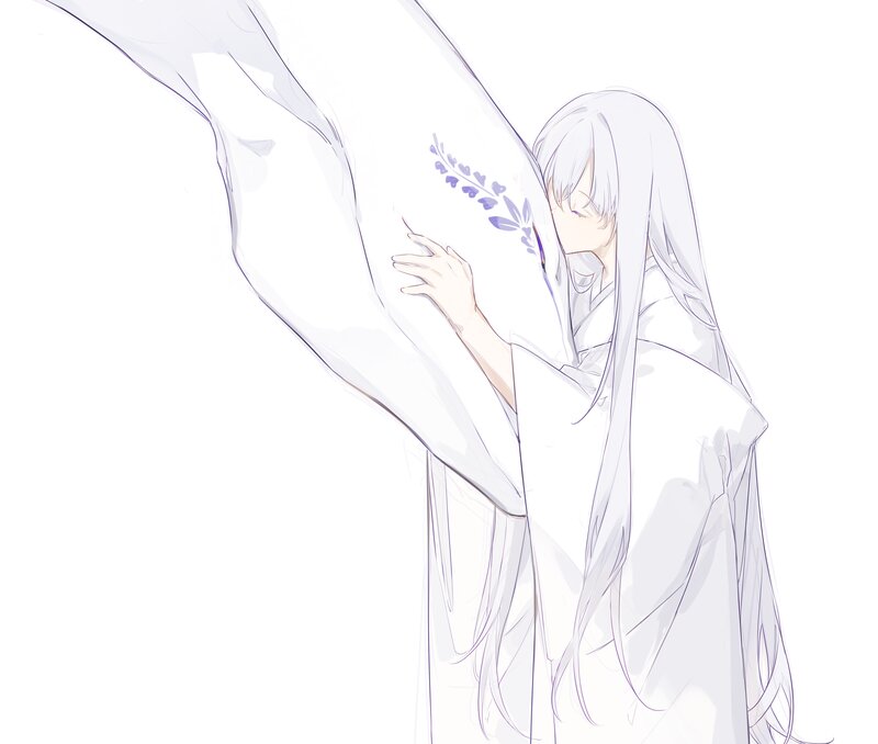 Anime Character Hugging Cloth