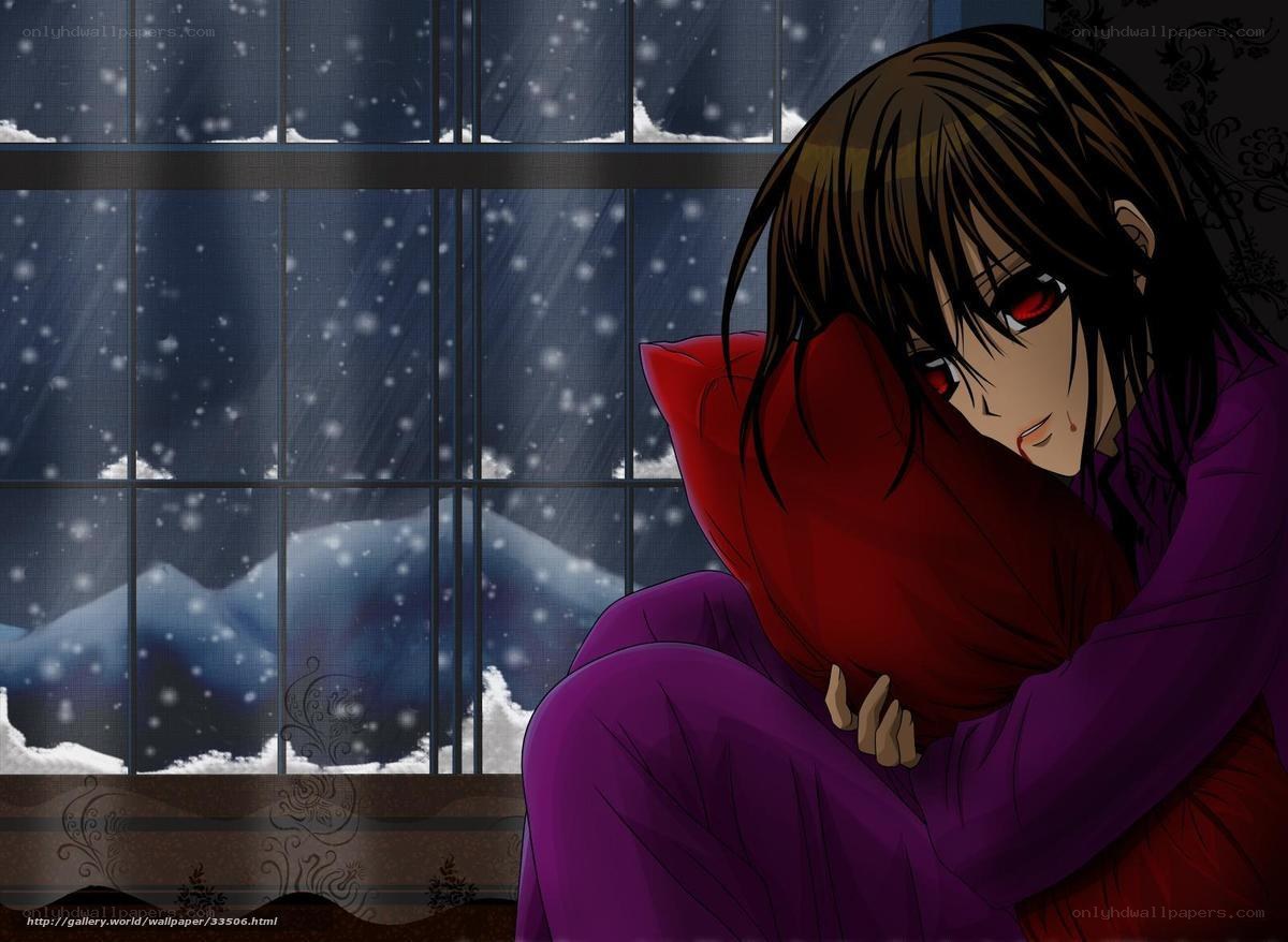 anime character hugging pillow