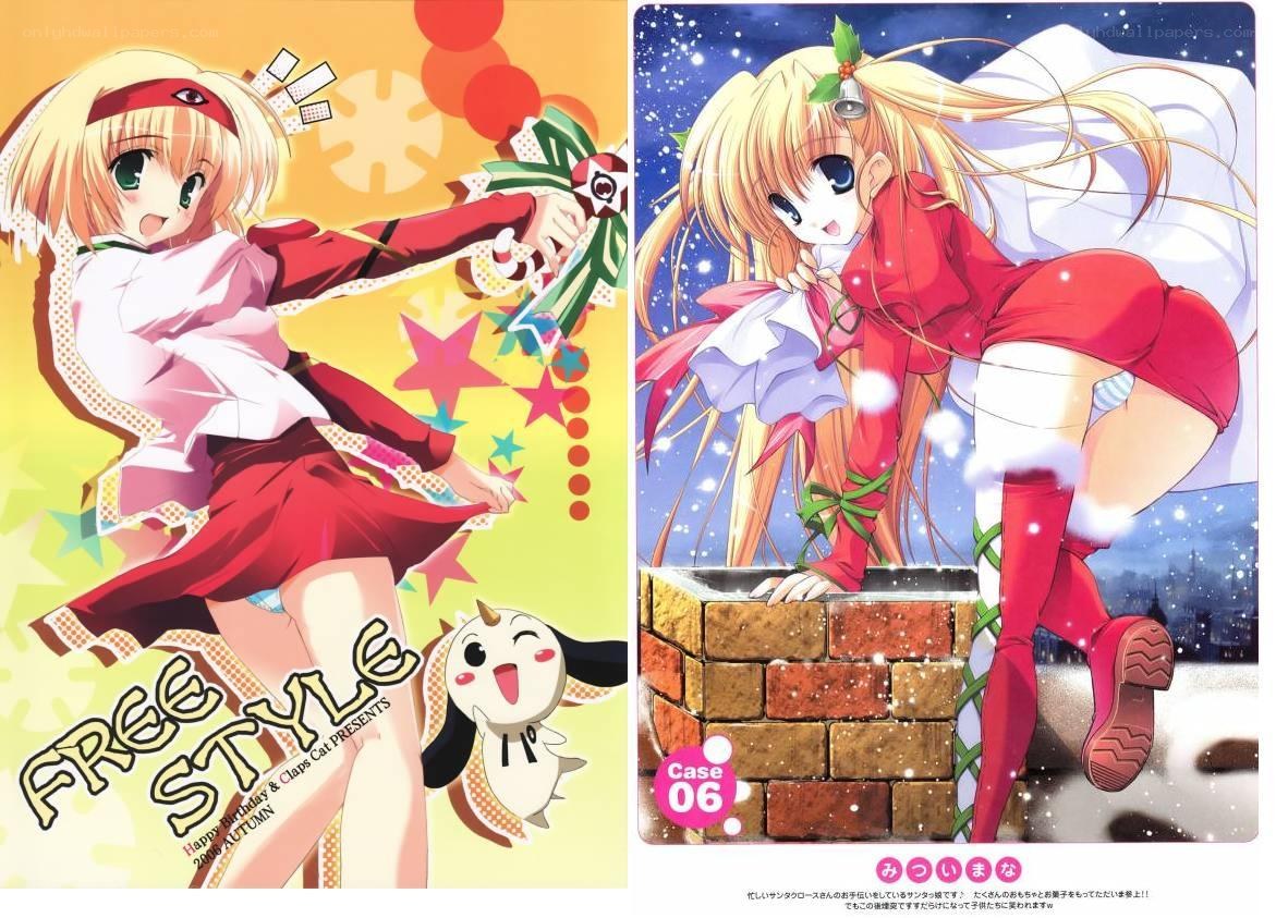 Anime character illustrations
