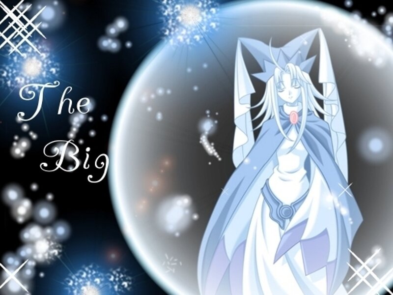 anime character in a bubble