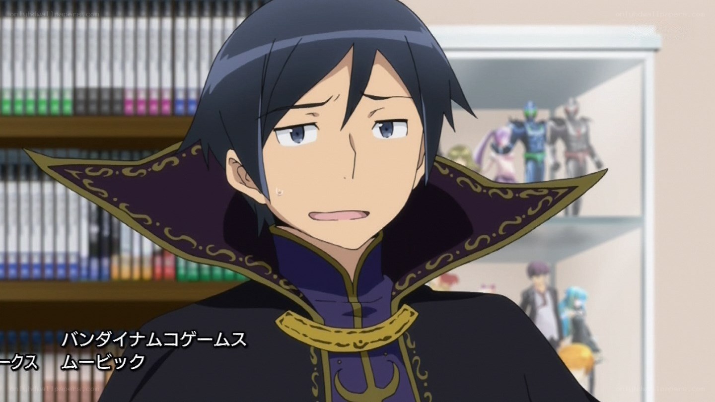 anime character in a cloak
