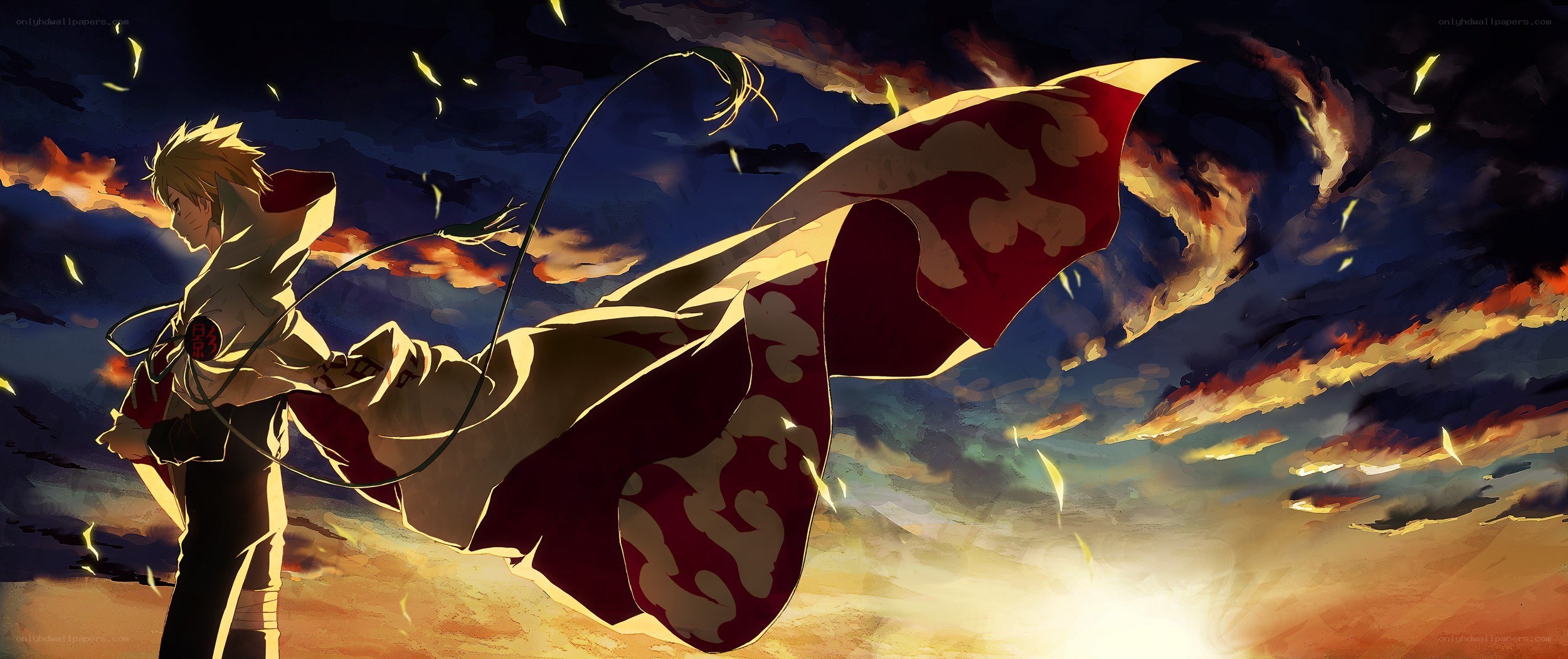 Anime character in a dramatic pose
