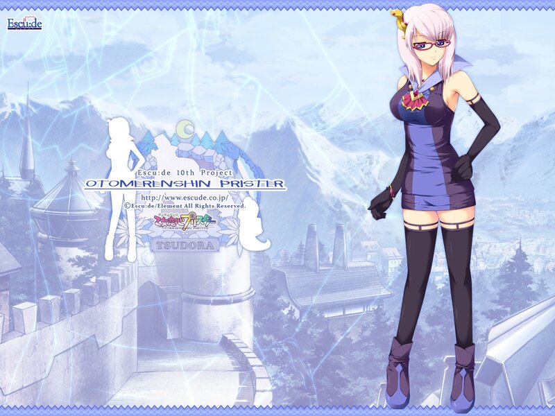 Anime character in a fantasy setting