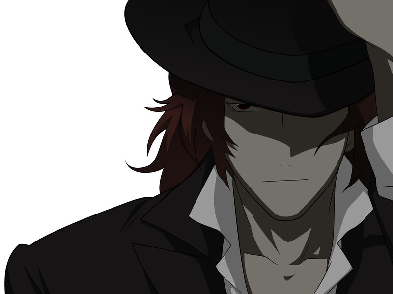 anime character in a hat