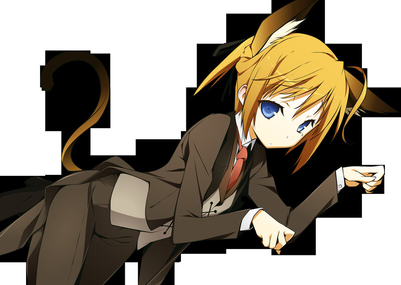 anime character in a suit