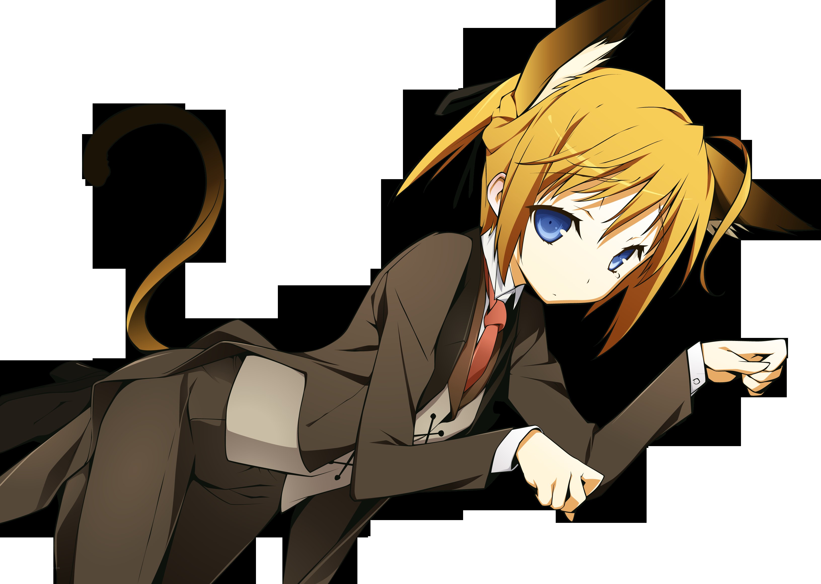 anime character in a suit