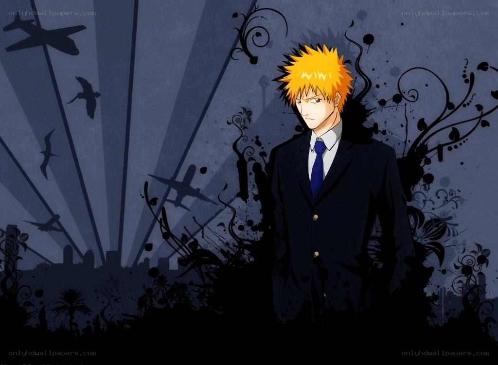 Anime character in a suit