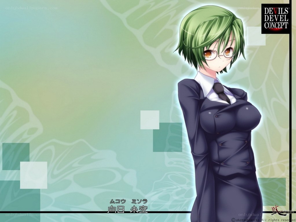 Anime character in a suit