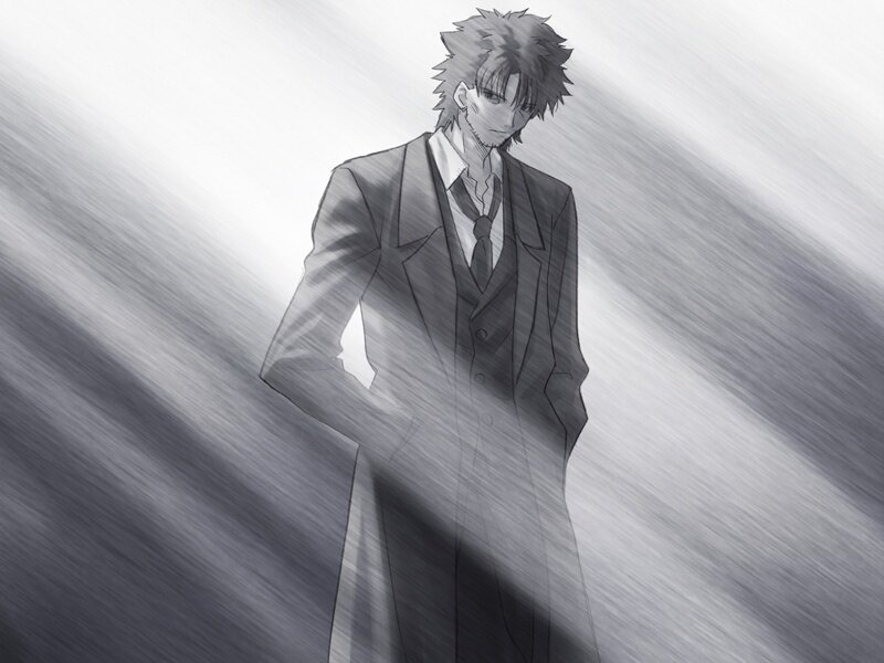 anime character in a suit