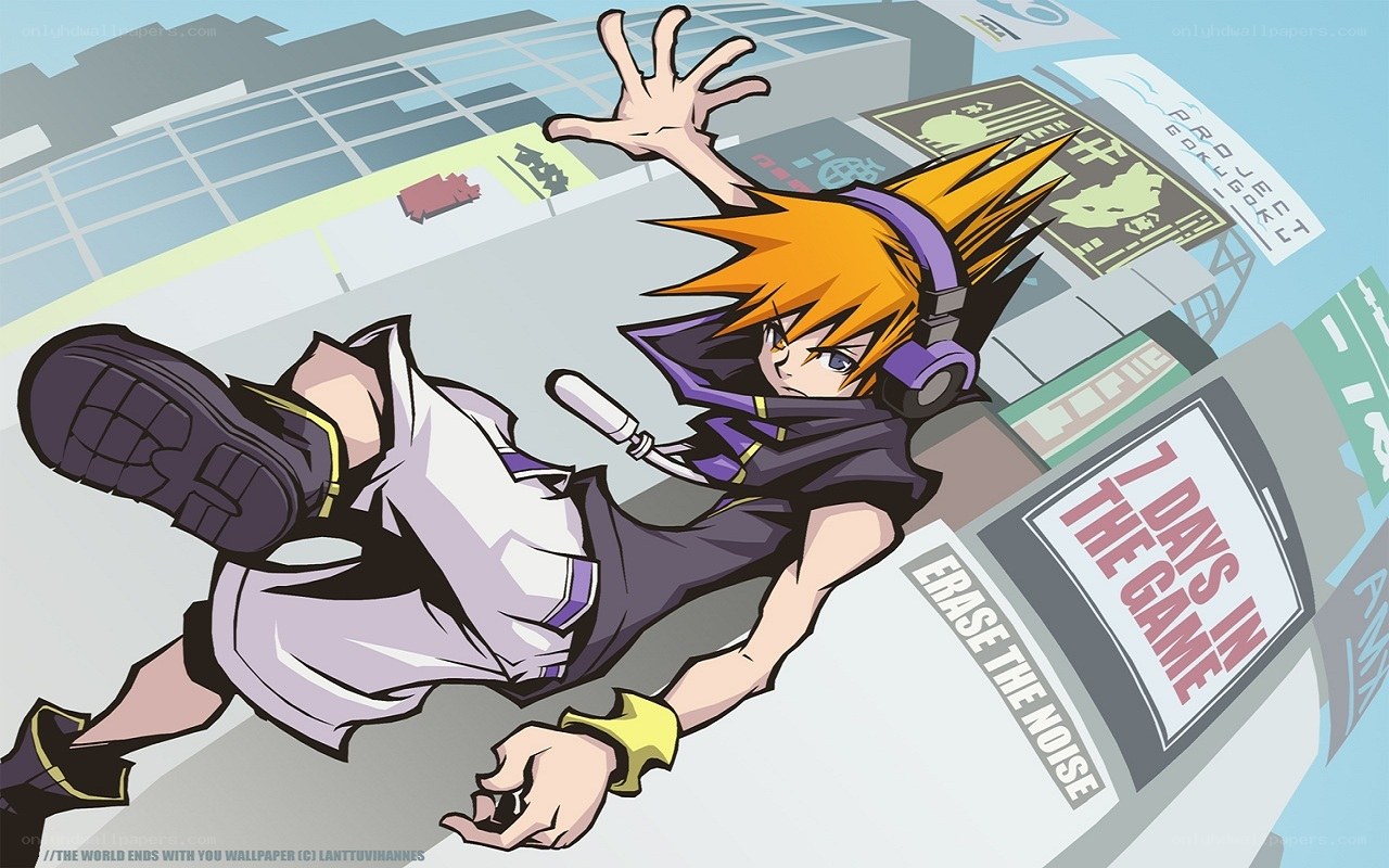 anime character in action