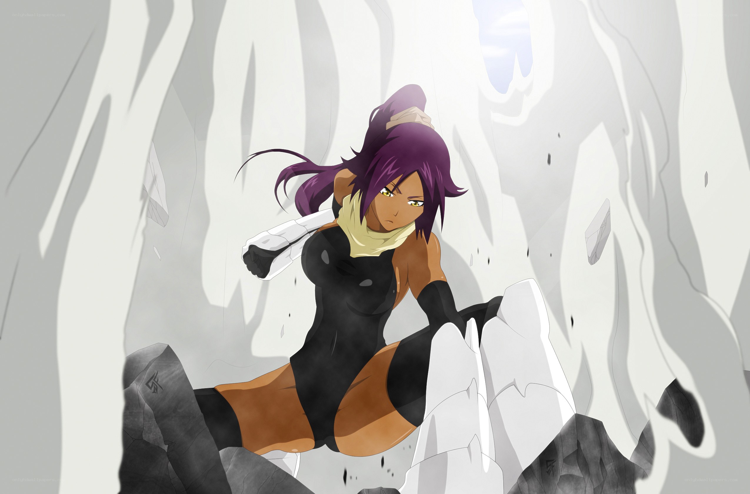 anime character in action