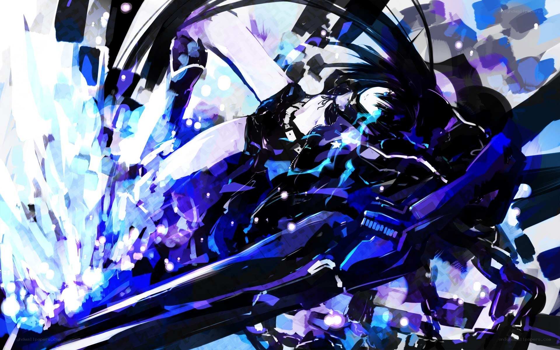 anime character in action
