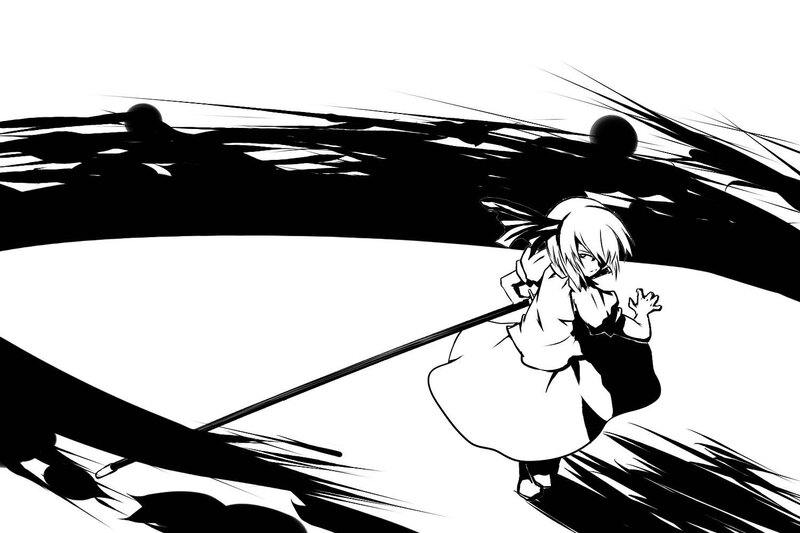 anime character in action