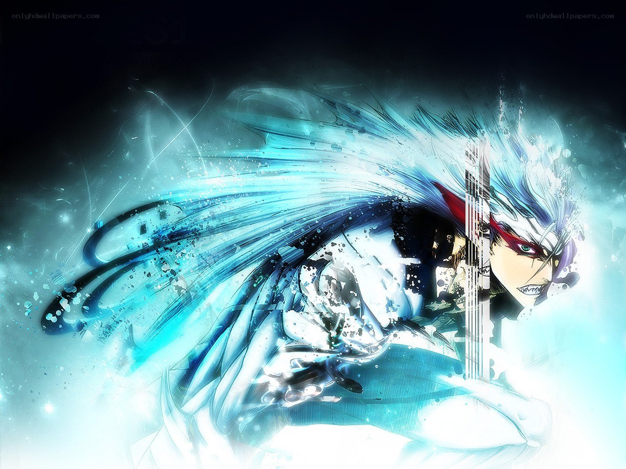 anime character in action