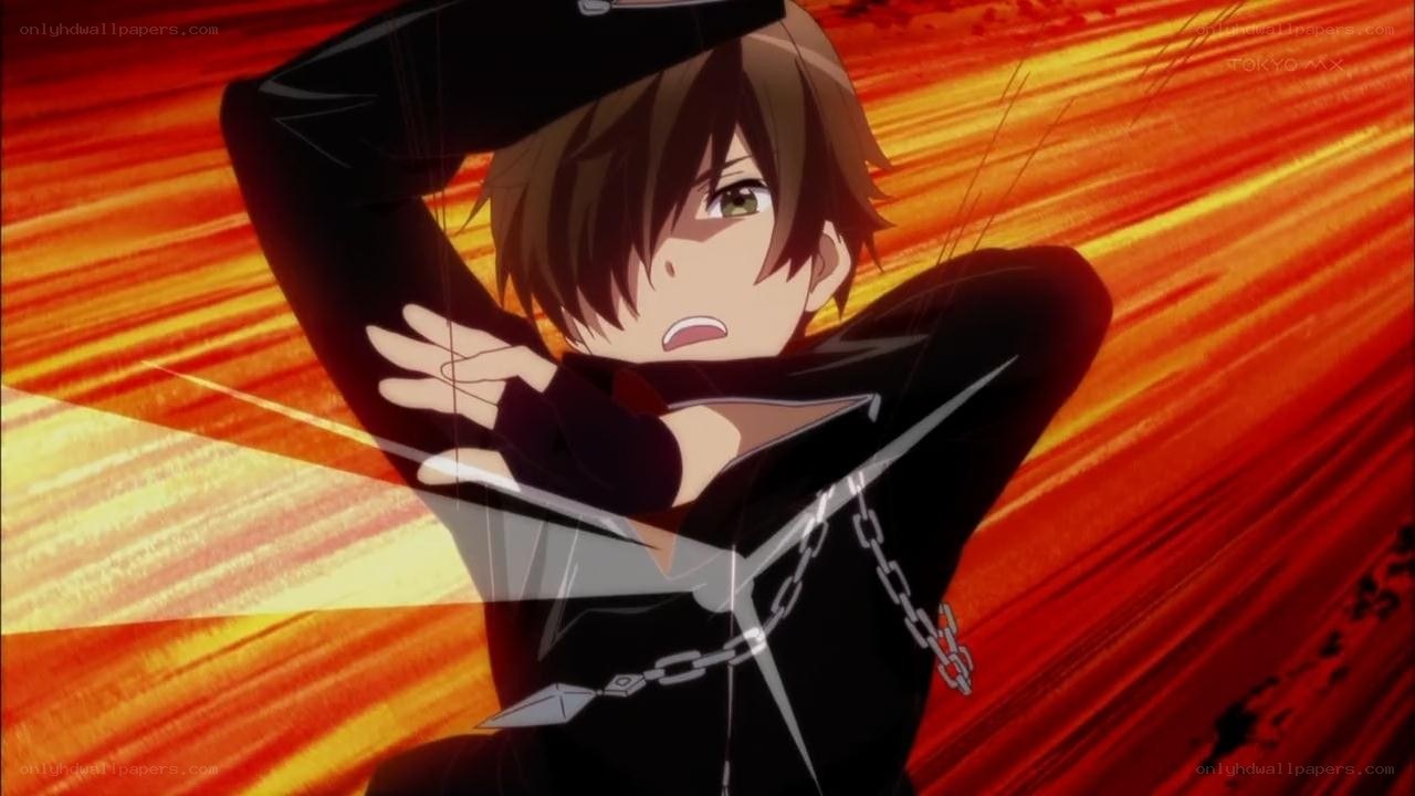 anime character in action