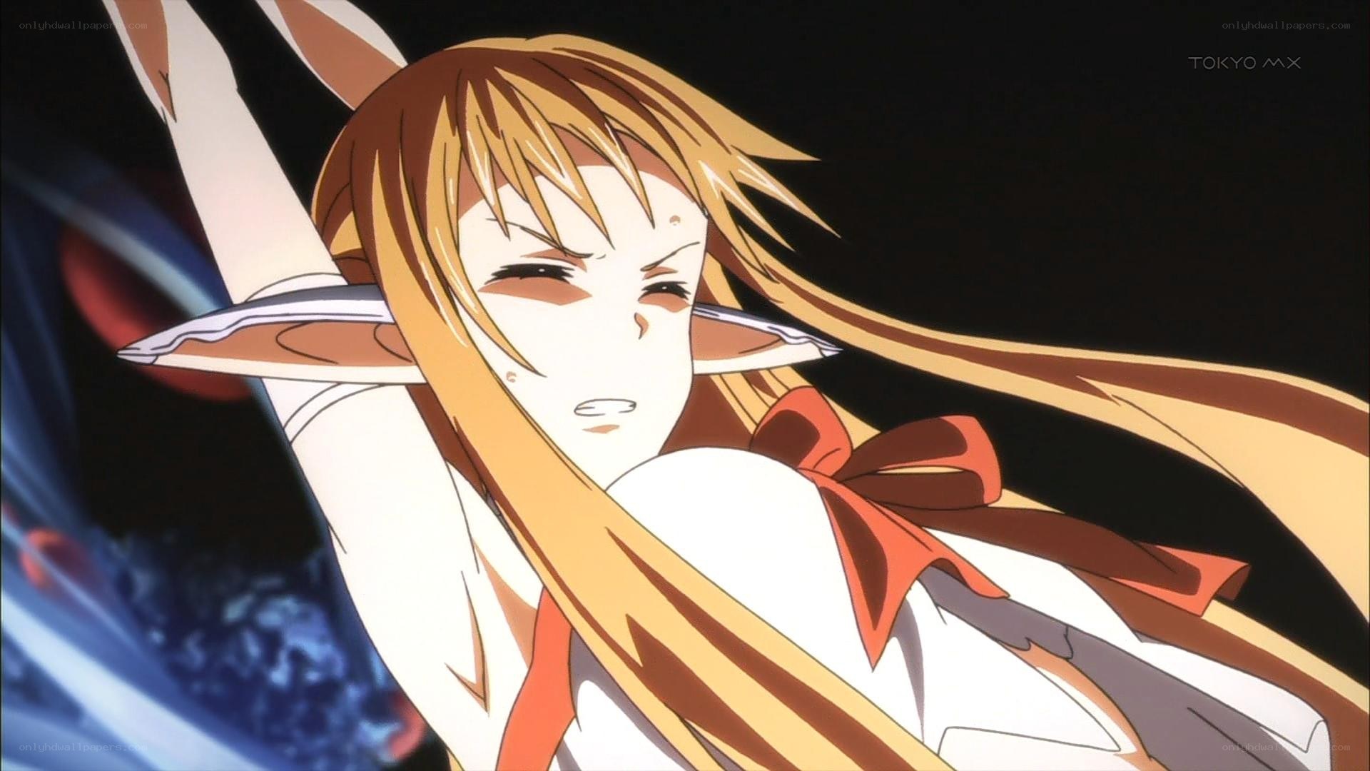 anime character in action