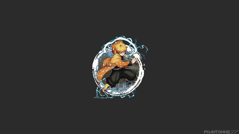 Anime Character in Action — Black, Dynamic, Sword