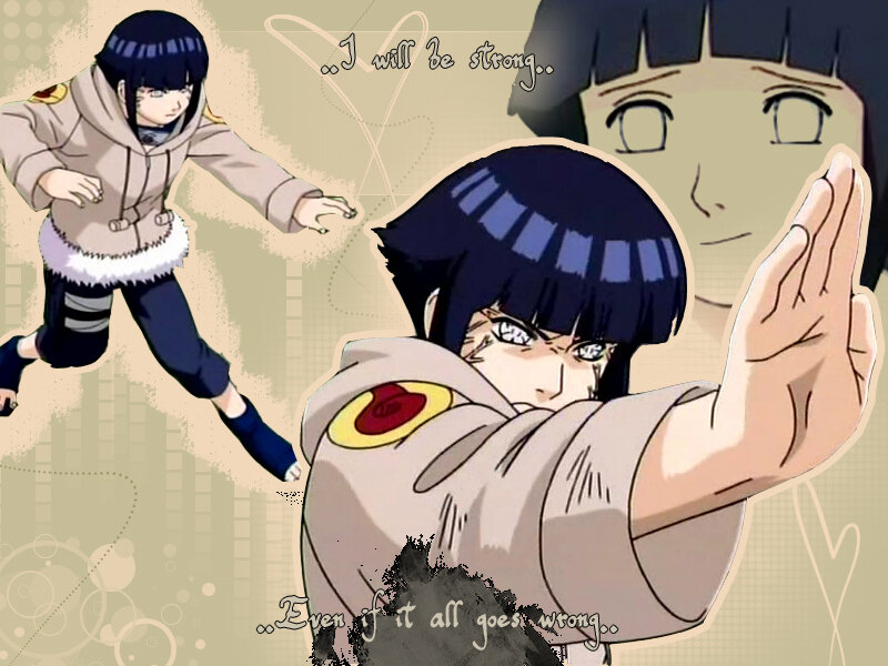 Anime Character in Action — Blue, Determined