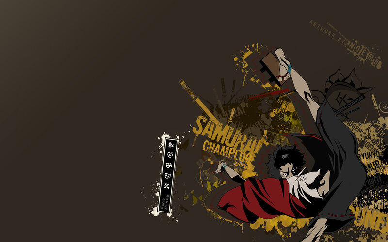 Anime Character in Action — Brown, Dynamic, Aggressive