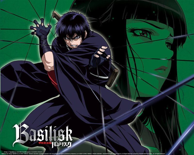 Anime Character in Action — Green, Dramatic