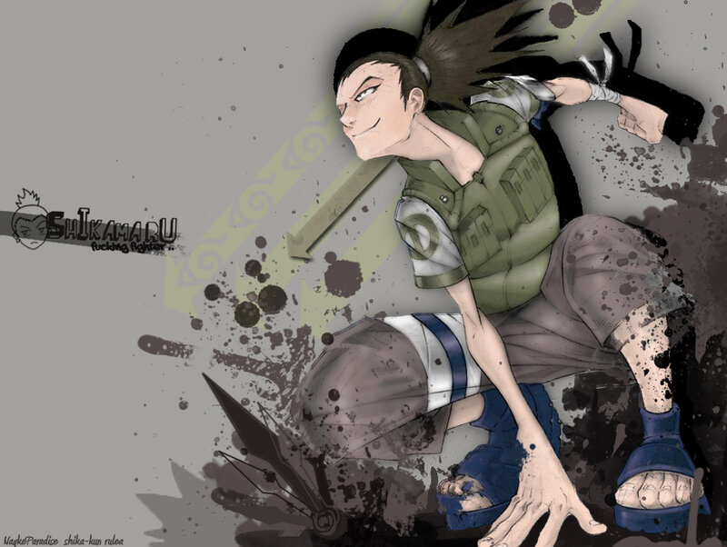 Anime Character in Action — Green, Dynamic, Digital Art, Military Vest