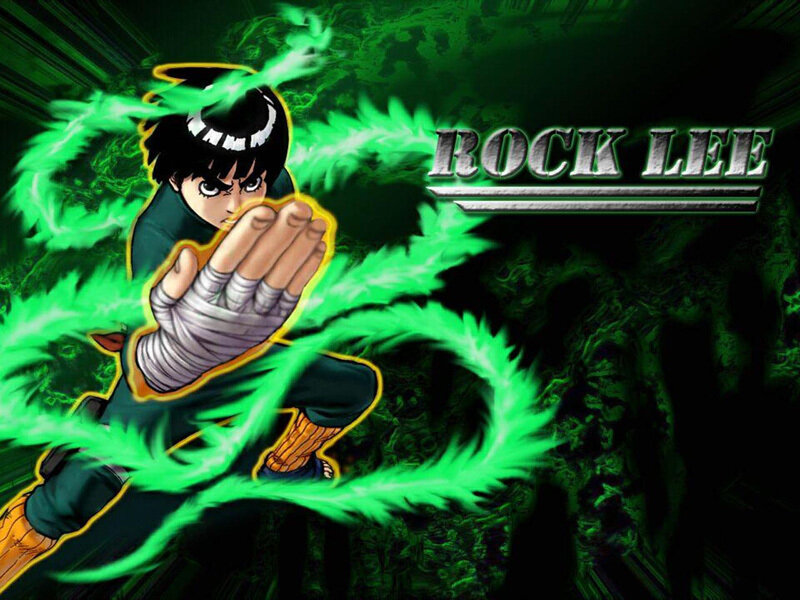Anime Character in Action — Green