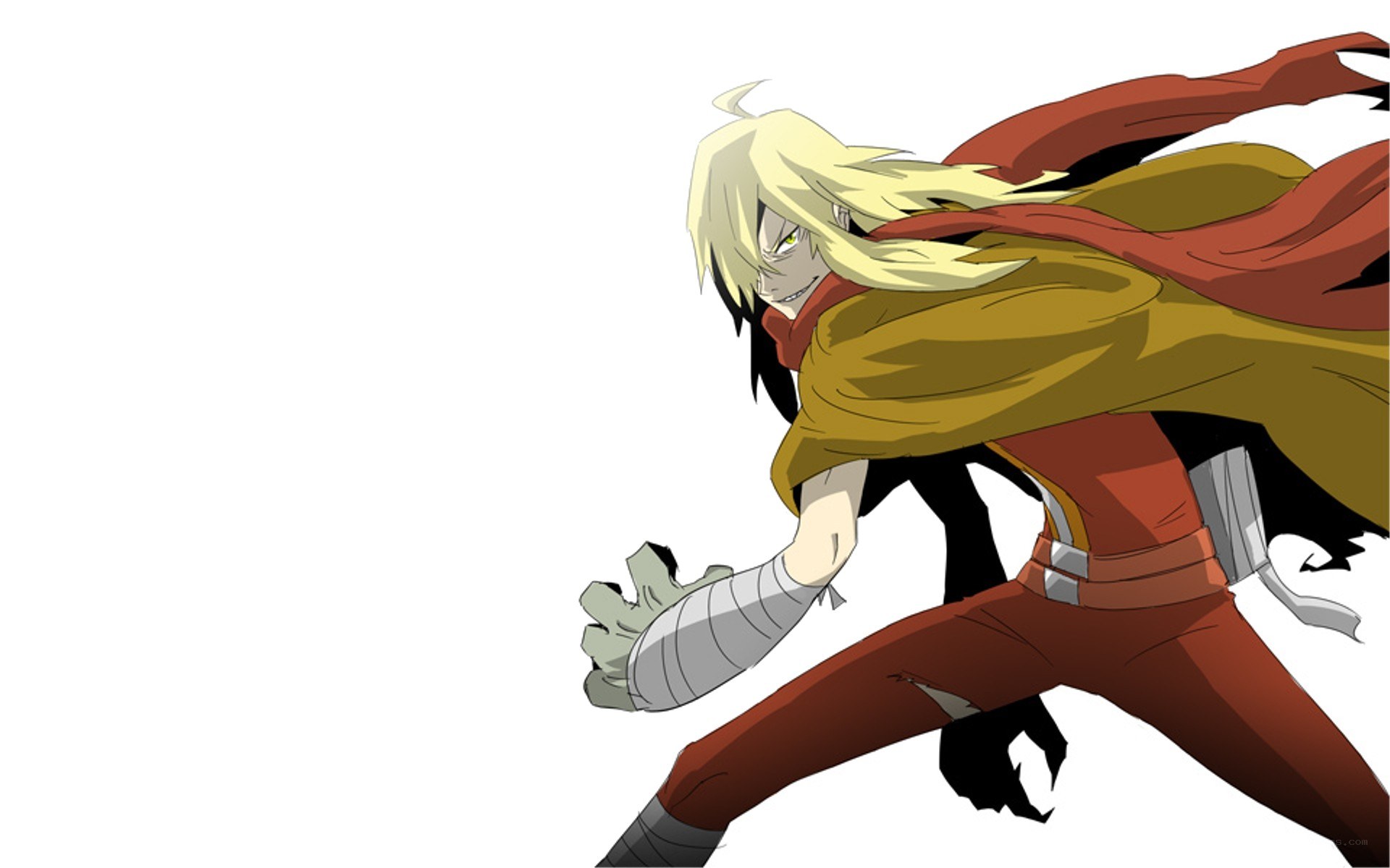 anime character in action pose