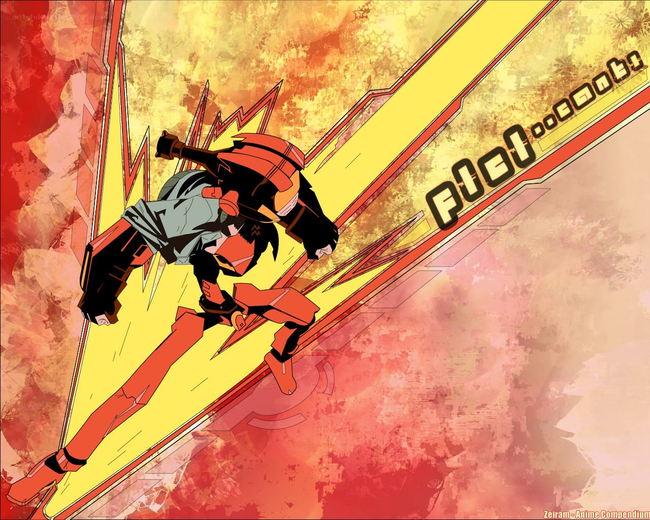 anime character in action pose