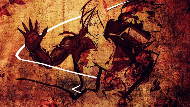 anime character in action pose