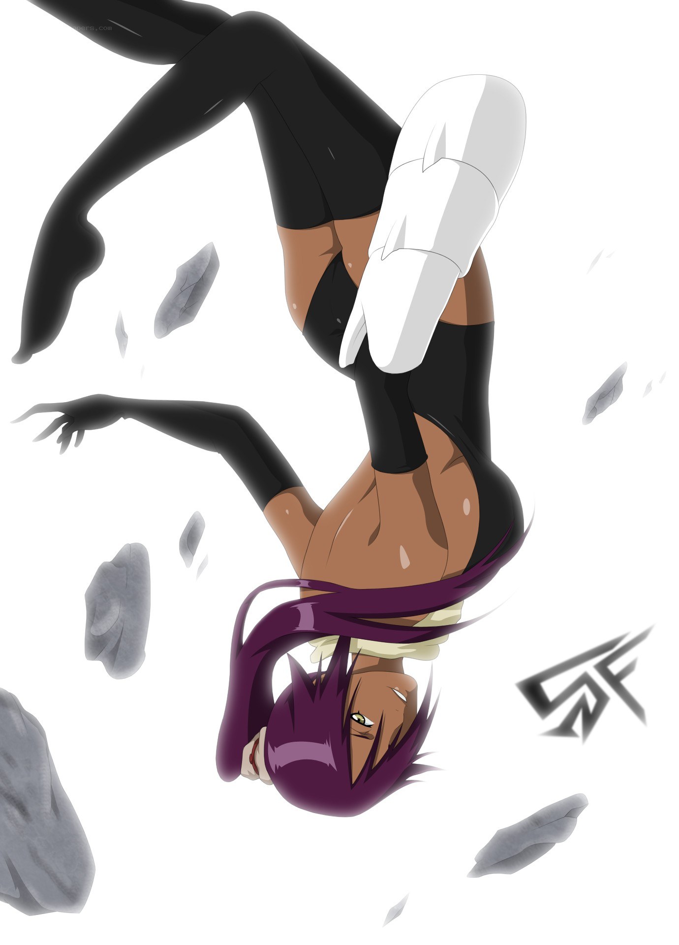 anime character in action pose
