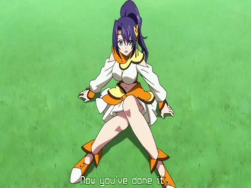 anime character in action pose