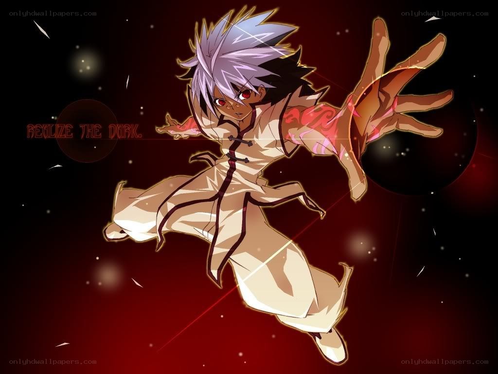 anime character in action pose
