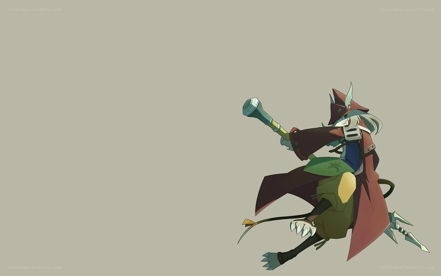 anime character in action pose