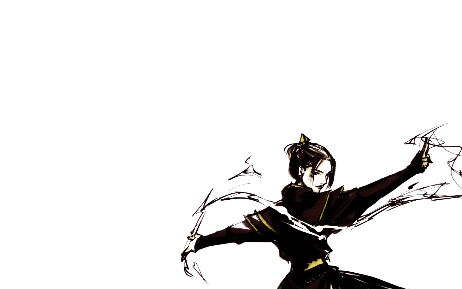 anime character in action pose