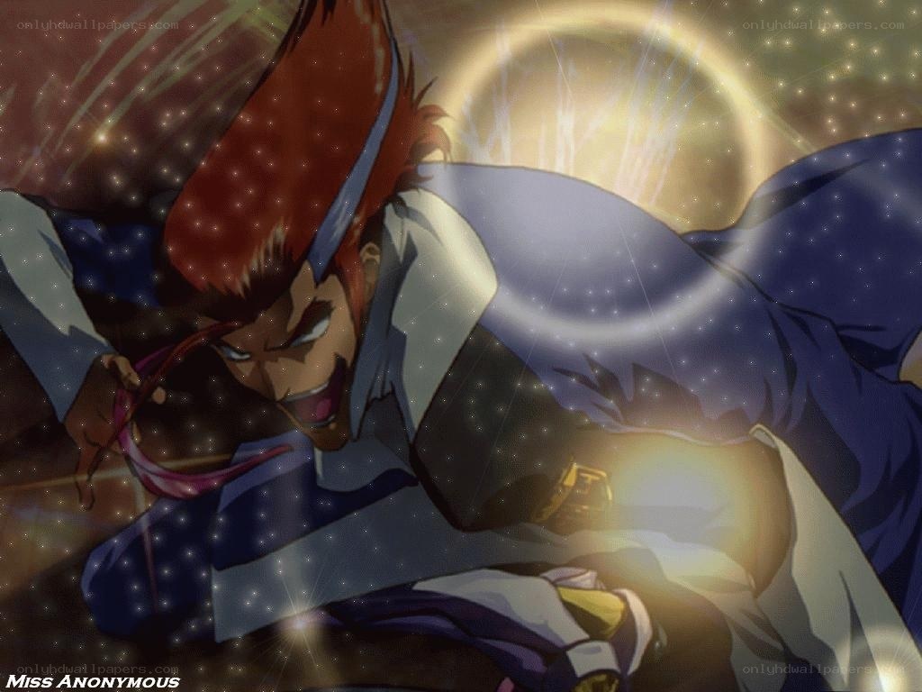 anime character in action pose