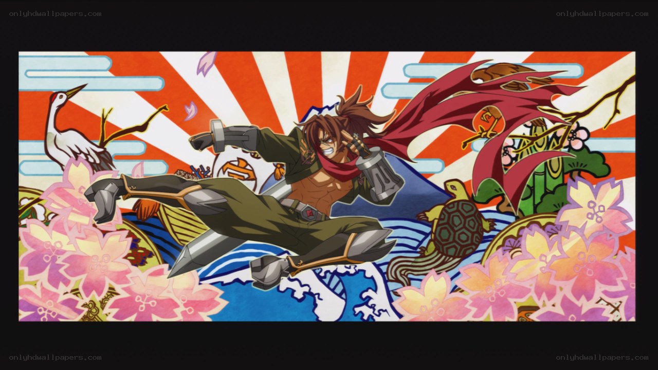 anime character in action pose