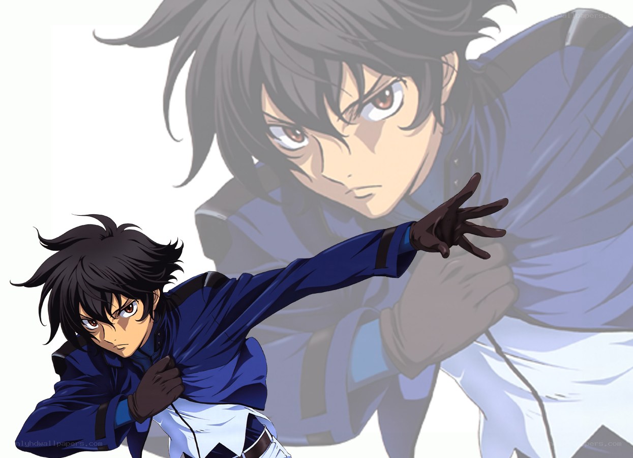 anime character in action pose