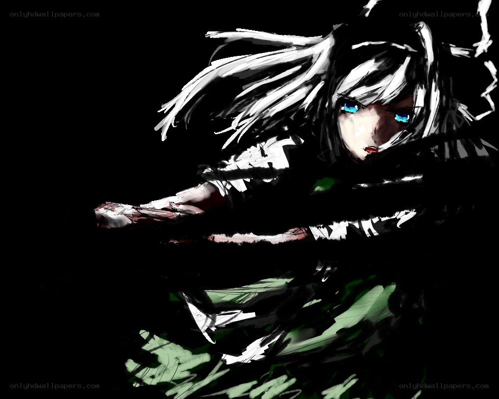 anime character in action pose